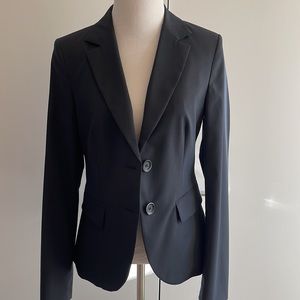 UNITED COLORS OF BENETTON NAVY STRIPED BLAZER JACKET